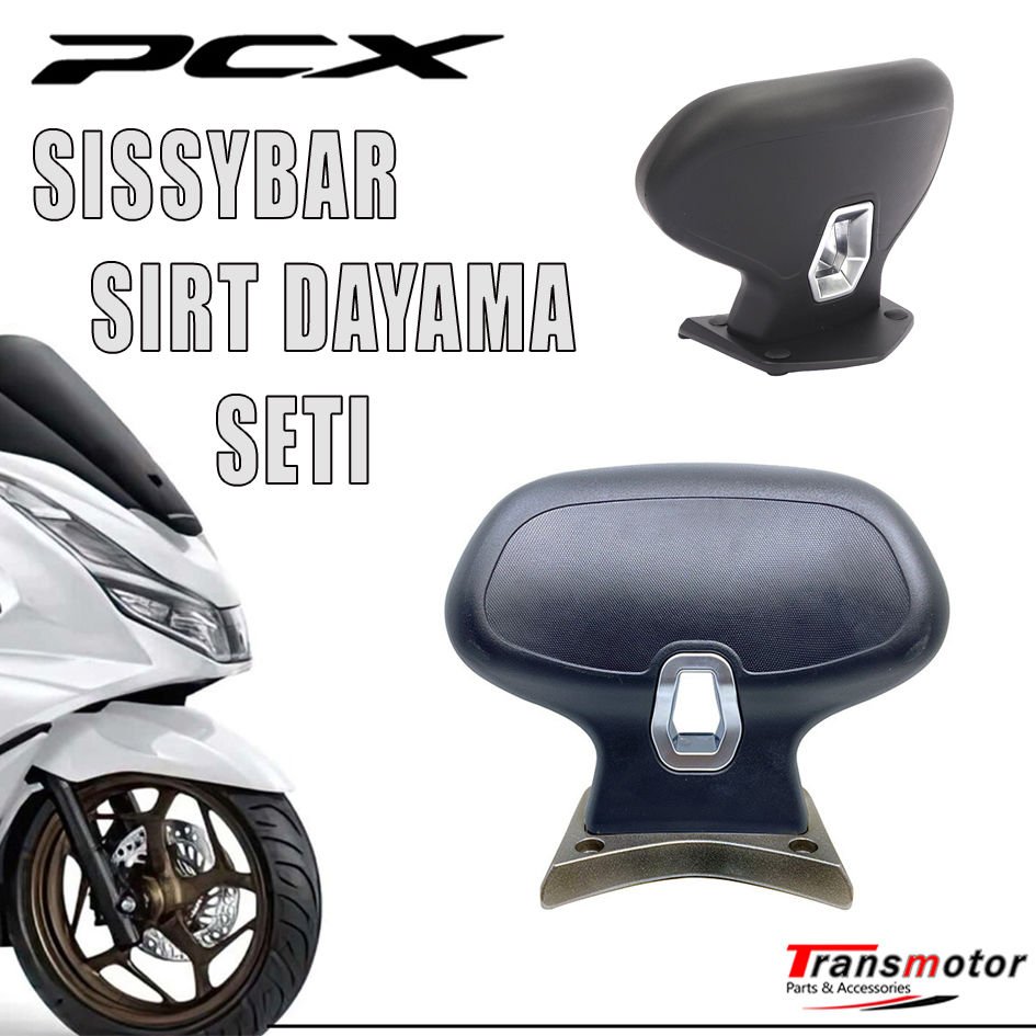 Pcx 125  2021-2025 Sissybar Sırt Dayama Seti Orijinal Model İthal