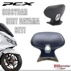 Pcx 125  2021-2025 Sissybar Sırt Dayama Seti Orijinal Model İthal