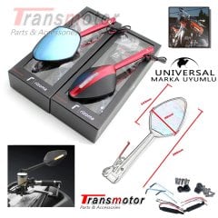 Rizoma Model Sinyalli Cnc Ayna Seti Nmax Xmax Pcx Universal Marka Uyumlu
