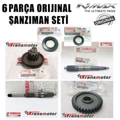 Orijinal Nmax 125/155 2015-2020 Şanzıman Seti Keçeler Dahil 6 Parça