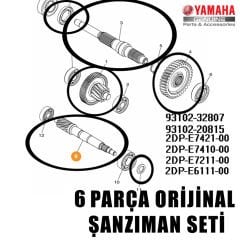 Orijinal Nmax 125/155 2015-2020 Şanzıman Seti Keçeler Dahil 6 Parça
