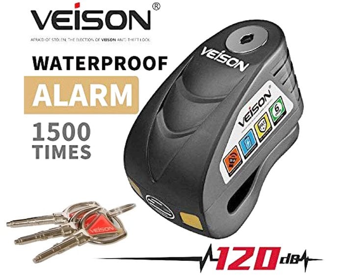 Alarmlı Disk Kilit Nmax Xmax Yüksek Kaliteli Hatırlatma Kablo Hediyeli