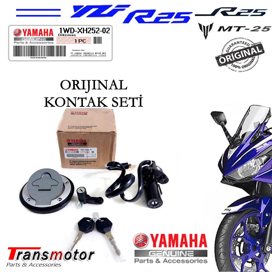 Orijinal Yamaha R25 2014-2018 Full Kontak Seti Orijinal Ürün
