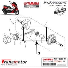 Orijinal NMAX 125/155 2015-2023 Krank Kolu Komple Set