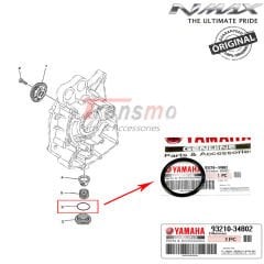 Orijinal NMAX 125/155 Yzf R125 Xmax 2014-2022 Yağ Tahliye Tapa Contası