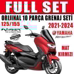Nmax 125/155 Grenaj Seti Orijinal Mat Kırmızı 10 Parça 2021-2024