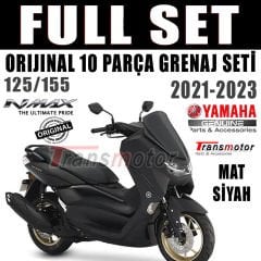 Nmax 125/155 Grenaj Seti Orijinal Mat Siyah 10 Parça 2021-2024