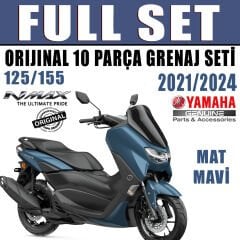 Nmax 125/155 Grenaj Seti Orijinal Mat Mavi 10 Parça 2021-2024
