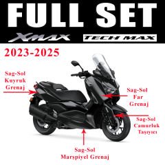 Xmax Techmax 250/300 2023-2025 Orijinal Komple Full Grenaj Seti Siyah