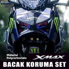 Yamaha Xmax Techmax 2023-2025 Bacak Rüzgar Koruma Seti