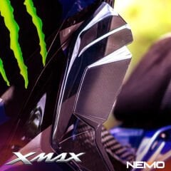 Yamaha Xmax Techmax 2023-2025 Bacak Rüzgar Koruma Seti