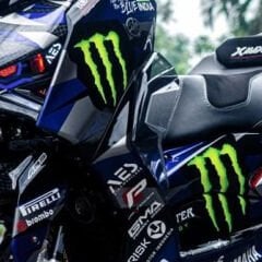 Yamaha Xmax Techmax 2023-2025 Bacak Rüzgar Koruma Seti