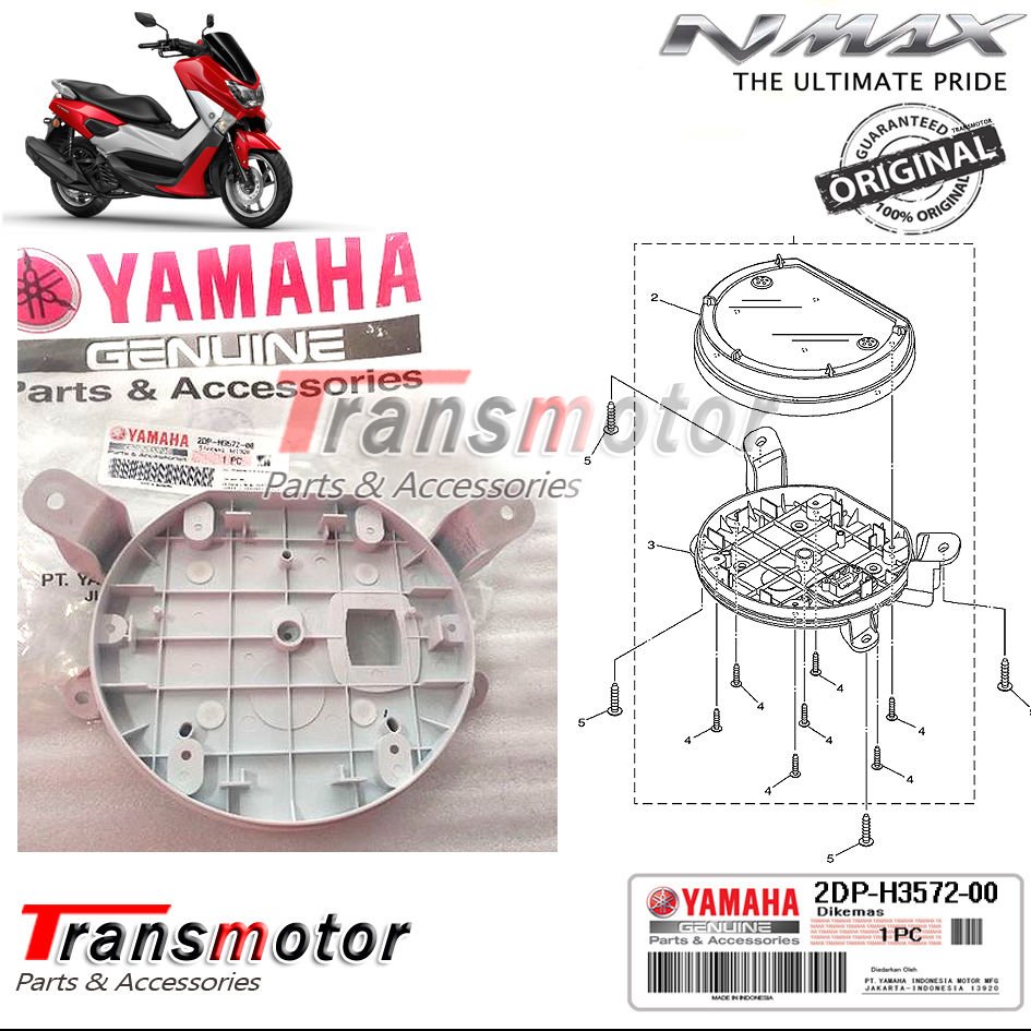 Orijinal NMAX 125/155 2015-2020 Kilometre Saat Alt Kapak
