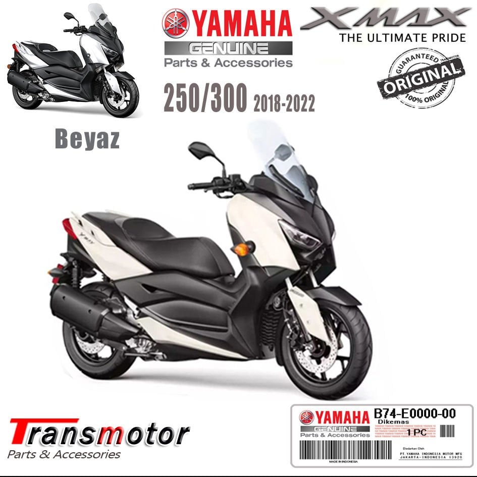 Xmax 125/250/300/400 2018-2022 Beyaz Orijinal Grenaj Parçaları