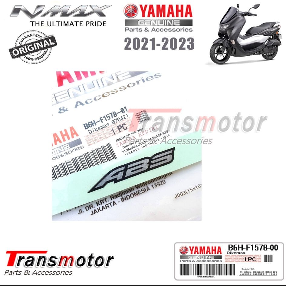 Orijinal NMAX 125/155 2021-2024 Abs Sticker Logo