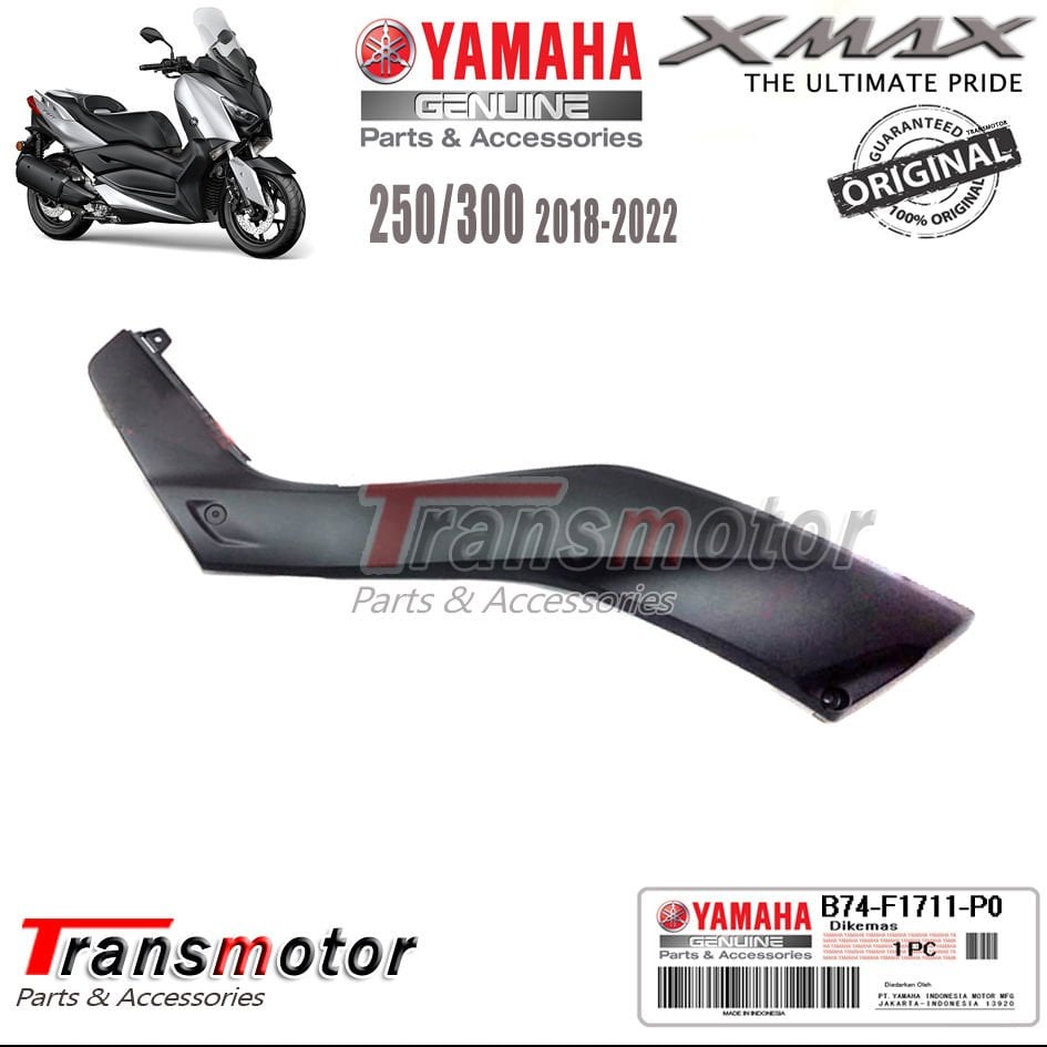 Orijinal Xmax 250/300 2018-2022 Depo Sol Yan Grenaj Mat Siyah