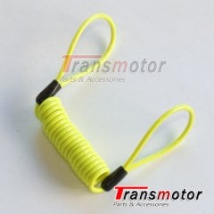 Disk Kilit Hatırlatma Kablosu Yüksek Kaliteli 120 Cm Neon Sarı