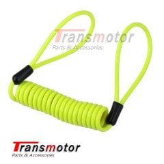 Disk Kilit Hatırlatma Kablosu Yüksek Kaliteli 120 Cm Neon Sarı