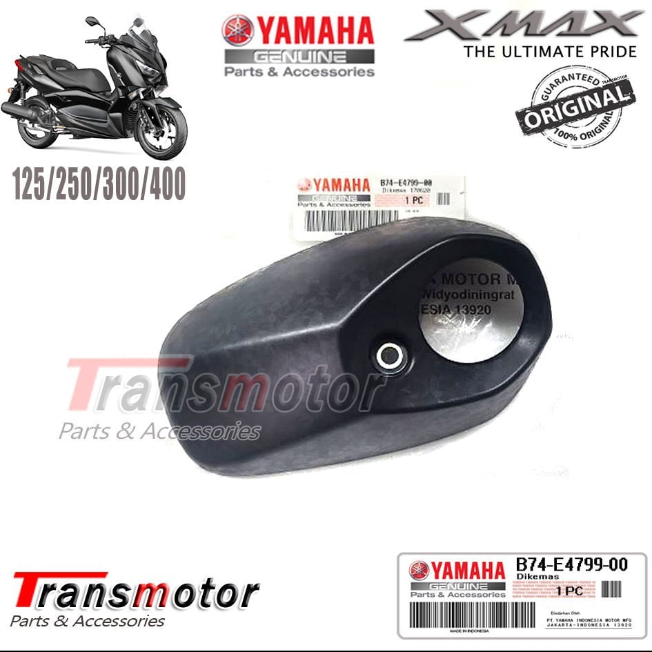 Orijinal Xmax Ironmax Techmax 250/300 2018-2024 Egzoz Koruma Ucu Arka Kapak