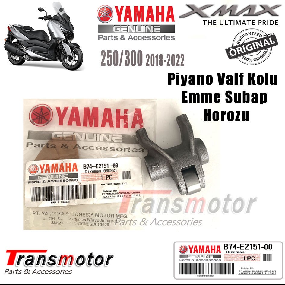 Orijinal Xmax 250/300 2018-2024 Piyano Valf Kolu Emme Subap Horuzu
