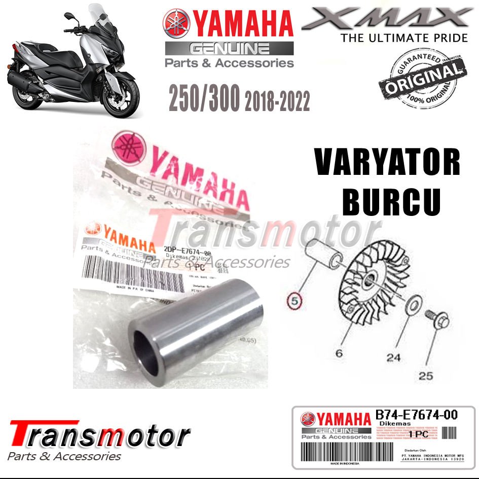 Orijinal Xmax Ironmax Techmax 250/300 2018-2024 Varyatör Burcu