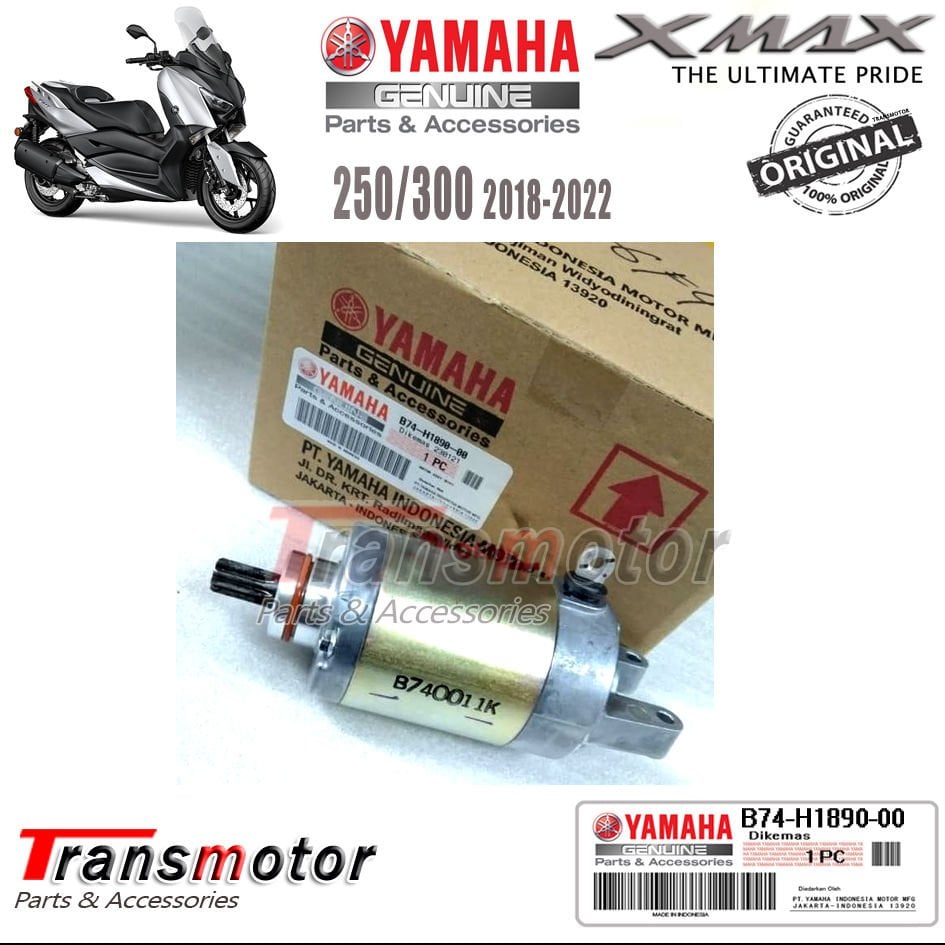 Orijinal Xmax Ironmax Techmax 250/300 2018-2024 Marş Motoru-Dinamosu