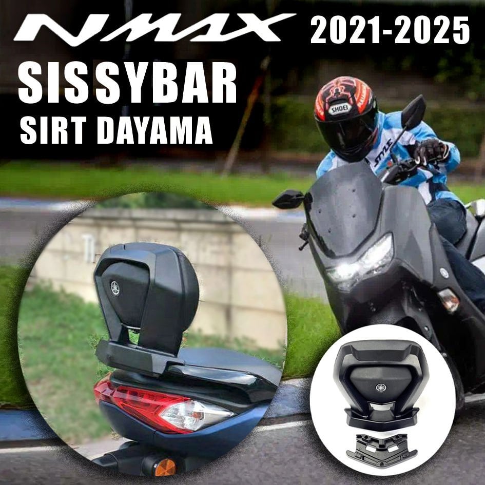 Nmax Sissybar Sırt Dayama 125/155 2021-2024 Orijinal Demir Uyumlu İthal