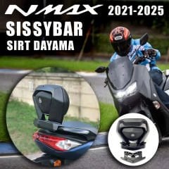 Nmax Sissybar Sırt Dayama 125/155 2021-2024 Orijinal Demir Uyumlu İthal