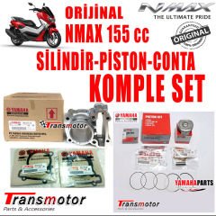 Orijinal NMAX 155 2015-2020 Silindir Seti Piston Segman Alt-Üst Conta Komple Set