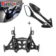 Nmax 125/155 2021-2024 Katlanır Ayna ve Bar Seti + Ayna Kapatma Vida Seti Hediye