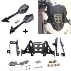 Nmax 125/155 2021-2024 Katlanır Ayna ve Bar Seti + Ayna Kapatma Vida Seti Hediye