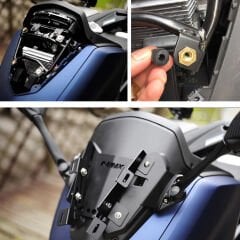 Nmax 125/155 2021-2024 Katlanır Ayna ve Bar Seti + Ayna Kapatma Vida Seti Hediye