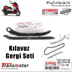 Orijinal NMAX 125/155 2015-2020 Eksantrik Kauçuk Levye Takımı - Kılavuz Gergi Seti 1-2