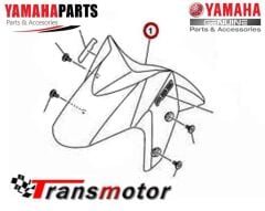 Orijinal NMAX 125/155 2021-2022 Ön Çamurluk Mat Mavi