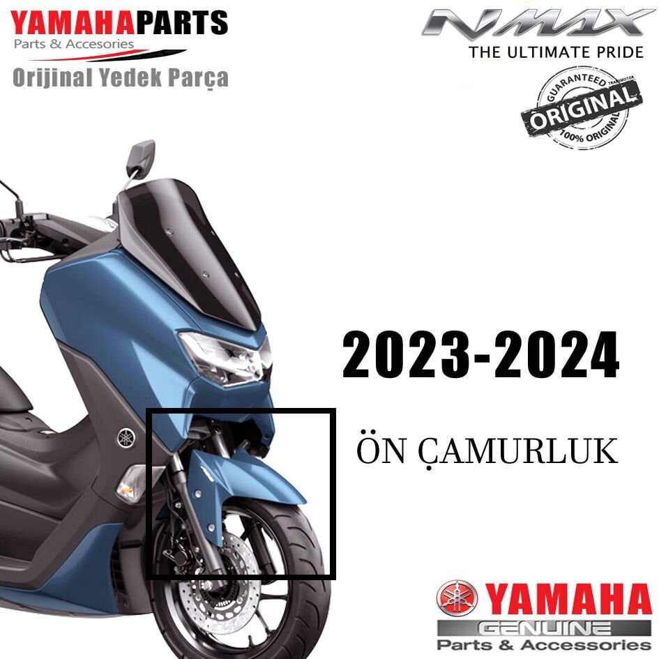 Orijinal NMAX 125/155 2023-2024 Ön Çamurluk Mavi
