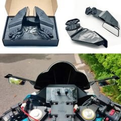 Universal Marka Uyumlu Modifiye Motosiklet Ayna Seti