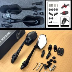 Universal Marka Uyumlu Yüksek Kaliteli Motosiklet Cnc Ayna Seti