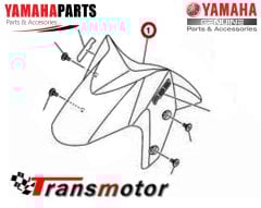 Orijinal NMAX 125/155 2015-2024 Ön Çamurluk Mat Kum Gri P2