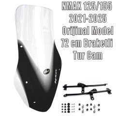 Nmax 125/155 2021-2024 Orijinal Model 72cm Tur Camı