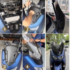 Nmax 125/155 2021-2024 Orijinal Model 72cm Tur Camı