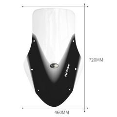 Nmax 125/155 2021-2024 Orijinal Model 72cm Tur Camı