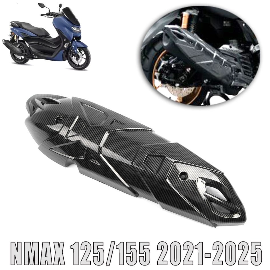 Nmax 125/155 2021-2024 Egzoz Koruma Karbon Kapak