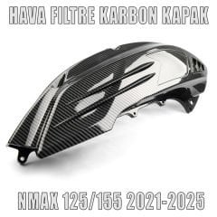 Nmax 125/155 2021-2024 Hava Filtre Karbon Kapak