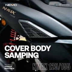 Nmax 125/155 2021-2025 Sele Altı Karbon Kapak Seti