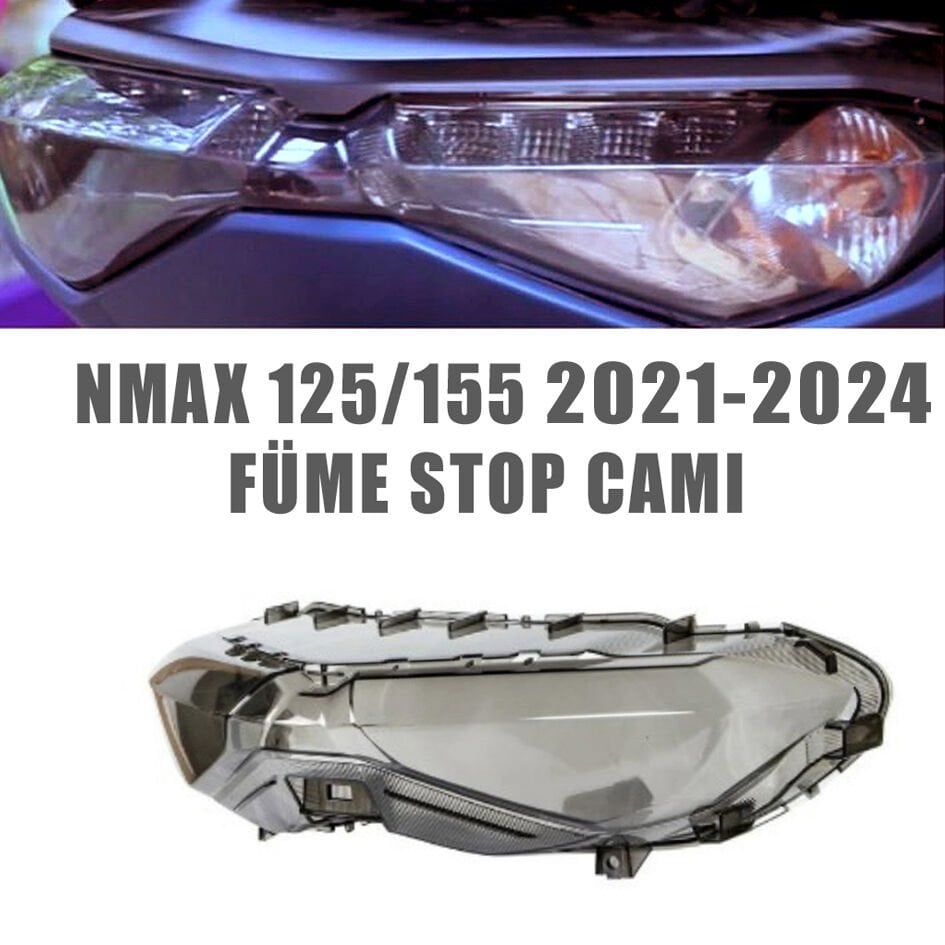 Nmax 125/155 2021-2024 Stop Camı Füme