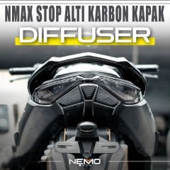 Nmax 125/155 2021-2024 Stop Altı Karbon Diffuser Kapak
