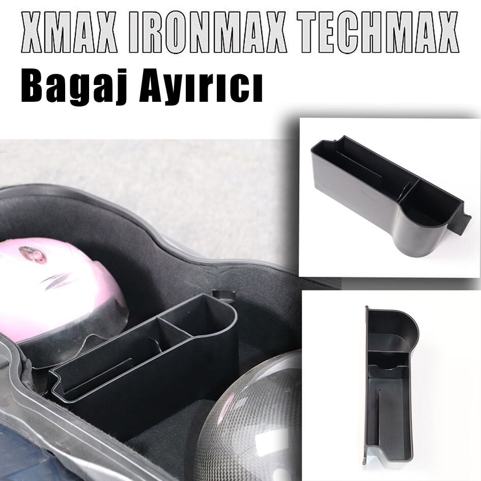 Xmax Ironmax  Techmax 125/250/300 2018-2025 Cep Bölmeli Bagaj Ayırıcı