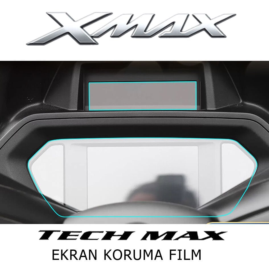 Xmax Techmax 250/300 2023-2025 Ekran Koruma Filmi