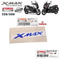Orijinal XMAX 125/250/300/400 2018-2025 Amblem Logo Mavi